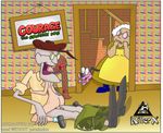  cartoon_network courage courage_the_cowardly_dog eustace_bagge killerx muriel_bagge 
