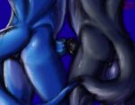  absurd_res anthro big_penis butt butt_focus canid canine canis cobalt_(rtzero) duo genitals griff_(rtzero) hermesdidit hi_res lizard male male/male mammal muscular muscular_male penis rear_view reptile scalie simple_background sketch wolf 
