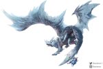  ambiguous_gender capcom claws digital_media_(artwork) dragon duo feral hi_res membrane_(anatomy) membranous_wings monster_hunter paws scales scalie simple_background spines video_games western_dragon white_background wings xezeno 