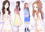  dress hibike!_euphonium kenzaki_ririka kurashima_tomoyasu naked niiyama_satomi nipples photoshop seifuku sweater 