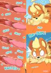  anal anal_knotting anal_penetration arcanine blush comic comic_page delta_(mating_season) eyes_closed feral feral_penetrating fur genitals growlithe gunther_(mating_season) hi_res internal knot knotting male male/male male_penetrating nikkibunn nintendo orange_body penetration penis pok&eacute;mon pok&eacute;mon_(species) sex video_games young 