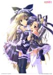  gothic_lolita komatsu_e-ji lolita_fashion maid thigh-highs 