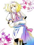  alice_margatroid blonde_hair blue_eyes lying mikage_(mikazuki_no_koufuku) on_back solo touhou 