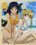  bikini cleavage fixme noda_yasuyuki sawachika_eri school_rumble stitchme suou_mikoto swimsuits 