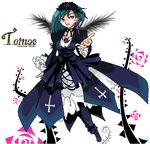  artist_request cosplay long_sleeves my-otome parody rozen_maiden seiyuu_connection solo suigintou suigintou_(cosplay) tanaka_rie tomoe_marguerite 