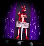  3d_(artwork) animatronic anthro breast_grab breasts canid canine digital_media_(artwork) female five_nights_at_freddy&#039;s fox foxy_(fnaf) fur genitals hair hand_on_breast looking_at_viewer machine mammal nipples nude posed pussy robot sdg_wrks smile solo source_filmmaker tongue tongue_out video_games 