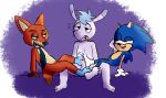  4_toes aggressive_retsuko ailurid antelope anthro baggy_(artist) biped bodily_fluids bovid canid canine canis clothing cum cumshot digital_media_(artwork) disney ejaculation eulipotyphlan feet foot_fetish foot_play footjob footwear footwear_only fox genital_fluids genitals group group_sex hedgehog male male/male mammal mostly_nude nick_wilde orgy red_fox sanrio sega sex simple_background sockjob socks socks_only sonic_the_hedgehog sonic_the_hedgehog_(series) spreading suggestive tadano_(aggretsuko) toes video_games zootopia 