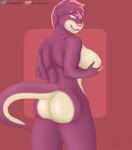  absurd_res anthro big_breasts big_butt bodily_fluids breasts butt chrislhi drooling ears_down female hi_res holding_breast huge_breasts huge_butt huge_hips looking_pleasured lutrine mammal mustelid nipples pivoted_ears saliva smile solo thick_thighs wide_hips 