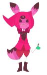  arthropod_girl bug bunny clothes extra_eyes furry hood mimiff pacherrychan solo spider spider_girl tail whispy 