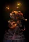  2021 anthro digital_media_(artwork) fur grey_body grey_fur hi_res male mammal mouse murid murine rodent sitting solo wolnir 