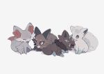  2020 alolan_vulpix ambiguous_gender blue_body blue_fur canid canine fennekin feral fur grey_body grey_fur group hi_res lying mammal nickit nintendo omumorning paws pink_body pink_fur pok&eacute;mon pok&eacute;mon_(species) red_body red_eyes red_fur regional_form_(pok&eacute;mon) shiny_pok&eacute;mon simple_background sitting video_games white_background white_body white_fur zorua 