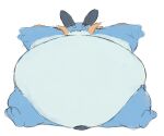  absurd_res amphibian anthro belly belly_jiggle blue_body blue_skin feral fin hi_res male morbidly_obese nintendo obese overweight pok&eacute;mon pok&eacute;mon_(species) simple_background solo swampert video_games weight_gain white_belly white_body white_skin zephy_03 