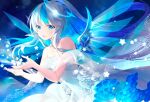  dress emori_miku_project garter see_through tagme wings 