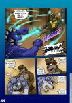  abs all_fours angry anthro aquatic_dragon blue_body blue_eyes blue_glow blue_scales bob_(vju79) bottomwear brown_body brown_fur canid canine canis clothed clothing comic dialogue dragon ear_fins english_text fight fin fist frill_(anatomy) fur gervic_(vju79) getting_up gharn_(vju79) glowing glowing_eyes glowing_orb green_body green_scales grey_body grey_fur group grunting hair head_crest head_frill helping hi_res kneeling leather leather_clothing leather_cuffs leather_daddy leather_legwear leather_stockings legwear long_hair magic magic_missile magic_user male mammal marine multicolored_body muscular muscular_anthro muscular_male pecs punch rag ragged_clothing scales scalie serious shorts skimpy sound_effects staff stockings text thigh_highs thong topless torn_cape two_tone_body underwear vju79 white_hair wingless_dragon wolf worried wounded zaer_(vju79) 