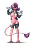  anthro avian bird charge clothed clothed/nude clothing crowjob_in_space doozie ewgengster_(artist) female flamingo gryphon hi_res mythological_avian mythology nude science_fiction solo techno tools wrench 