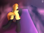  braeburn_(mlp) clothing equid equine feral footwear friendship_is_magic hasbro hi_res horse jakepankeke male mammal my_little_pony pony socks solo 