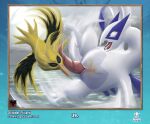  absurd_res animal_genitalia animal_penis avian cetacean cetacean_penis cockslap duo feral genitals hi_res humor legendary_pok&eacute;mon lugia male male/male mammal marine nintendo october_flixard penis pok&eacute;mon pok&eacute;mon_(species) tapering_penis video_games zapdos 