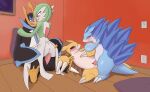 absurd_res alolan_sandslash anonymous_artist avian balls bird blush bodily_fluids breath butt clitoris cowgirl_position duo empoleon eye_contact female female_penetrated feral from_front_position gardevoir genital_fluids genitals group group_sex hand_on_butt hand_on_leg hi_res hibari looking_at_another lying male male/female male_penetrating male_penetrating_female mastery_position nintendo on_bottom on_side on_top penetration penguin penis pok&eacute;mon pok&eacute;mon_(species) pussy pussy_juice regional_form_(pok&eacute;mon) riding romantic_ambiance romantic_couple sabari sandslash sex smile sweat sweatdrop t_square_position vaginal vaginal_penetration video_games 
