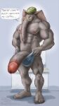  anthro athletic balls bathroom big_muscles big_penis bulge clothing comparing elephant elephantid foreskin genitals growing growth hi_res huge_muscles huge_penis hyper hyper_genitalia hyper_muscles hyper_penis male mammal military muscular muscular_anthro muscular_male penis proboscidean size_difference size_play solo tight_clothing tight_fit toilet uncut underwear wolfsecret 