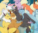  2021 all_fours animal_genitalia anus balls black_body black_fur black_pussy bodily_fluids brown_body brown_fur doggystyle drooling eevee eeveelution espeon eyes_closed feet female feral flareon from_behind_position fur genital_slit genitals glaceon group group_sex jolteon leafeon licking_head male male/female nintendo open_mouth orgy penetration penis pok&eacute;mon pok&eacute;mon_(species) pussy red_eyes saliva sex slit snofu soles sylveon tongue tongue_out umbreon vaginal vaginal_penetration vaporeon video_games white_body white_fur 