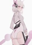  ass leotard punishing:_gray_raven stockings thighhighs xtears_kitsune 