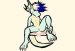  absurd_res andromorph anthro bodily_fluids cum cum_drip dragon dripping enby genital_fluids genitals hi_res intersex invalid_tag kobold nonbinary presenting presenting_pussy pussy solo trans_(lore) tropical xander_the_blue xander_the_blue_(artist) 