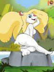 absurd_res animaniacs anthro anus exhibitionism fart fart_cloud fart_fetish female genitals hi_res humanoid mammal minerva_mink mink moon_pearl mustelid musteline nude outside puffy_anus puffy_tail pussy solo succubi_samus true_musteline warner_brothers 