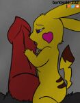  animated anthro canid canine canis colored dark_(character) darkholm1 duo genitals knot licking male male/male mammal masturbation nintendo oral penile penis penis_lick pikachu pok&eacute;mon pok&eacute;mon_(species) sex size_difference tongue tongue_out video_games wolf 