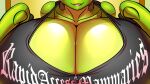  16:9 anthro arthropod big_breasts bite biting_lip blackfox85 breasts claws cleavage cleavage_overflow clothed clothing eliot_(heroic_ones) female hi_res hoodie huge_breasts hyper hyper_breasts insect ionic44 mantis shiny_(disambiguation) solo text topwear widescreen zipper 
