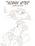  animal_humanoid anthro boxers_(clothing) canid canid_humanoid canine canis clothing coyote dekopuma hi_res humanoid male male_pregnancy mammal mammal_humanoid moblie pregnant sleeping solo underwear 