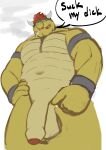  2020 absurd_res anthro belly bowser edit english_text flaccid foreskin genitals hi_res kemono koopa kumamikan male mario_bros nintendo overweight overweight_anthro overweight_male penis scalie smoking solo text uncensored video_games 