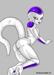  alien anus backsack balls butt darkness-light dragon_ball dragon_ball_z frieza genitals girly hi_res invalid_tag looking_at_viewer male solo white_body white_skin 