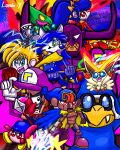  absurdres ashley_(warioware) blackshadow chibi-robo! crossover f-zero gameartist1993 gen_3_pokemon gen_5_pokemon golden_sun highres huge_filesize kamek krystal mario_(series) mythical_pokemon original sceptile self_upload star_fox super_mario_world_2:_yoshi&#039;s_island super_smash_bros. victini waluigi warioware 