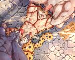  4_toes 5_fingers abs anthro anthro_on_anthro baiyushou balls barazoku bdsm black_body black_fur black_spots blush bodily_fluids bondage bound cheetah claws cum cum_dispenser cum_dumpster cum_everywhere cum_in_mouth cum_inside cum_on_arm cum_on_armpit cum_on_chest cum_on_face cum_on_ground cum_on_leg cum_on_penis cum_on_self cum_on_tail dominant ejaculation english_text feet felid feline fellatio fingers foot_fetish foot_play foot_wraps free_use fur genital_fluids genitals grey_body grey_fur group group_sex hands-free hi_res humanoid_hands kemono male male/male mammal messy muscular muscular_anthro muscular_bottom muscular_dom muscular_male muscular_sub muscular_top nipples oral orange_body orange_fur pecs penile penis public_use restraints rope rope_bondage rope_harness sex sex_slave spots submissive submissive_male tail tan_body tan_fur text threesome toes two_tone_tail white_body white_fur wraps 