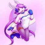  anthro articaartes bunny_costume clothing costume dragon female freedom_planet freedom_planet_2 gloves handwear hi_res hybrid pinup playboy_bunny pose sash_lilac smile video_games 
