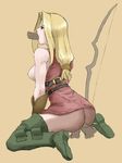  anal archer archer_(fft) blonde_hair boots breasts fellatio final_fantasy final_fantasy_tactics gangbang gloves group_sex invisible_penis invisicock oral penis sex uncensored 