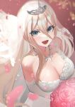  dangan-ronpa dangan-ronpa_v3 dolce_(dolsuke) dress iruma_miu no_bra wedding_dress 