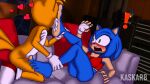  ! 16:9 anthro blush crossgender duo feet female foot_fetish foot_focus foot_grab foot_on_face hi_res humanoid_feet kaskarb male male/female miles_prower soles sonic_the_hedgehog sonic_the_hedgehog_(series) widescreen 