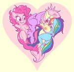  &lt;3 anthro big_breasts big_butt breast_squeeze breasts butt equid equine female female/female fluttershy_(mlp) friendship_is_magic group hair happy hasbro horse hug licking_belly mammal messy_hair my_little_pony pinkie_pie_(mlp) pony rainbow_dash_(mlp) small_breasts smile snus-kun twilight_sparkle_(mlp) 