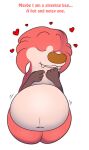  ambiguous_gender anthro belly big_belly canid canine drake_(kitty_pride) eyes_closed fox foxball happy kitty_pride lying mammal nude obese on_front overweight smile solo standing 