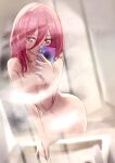  5-toubun_no_hanayome breast_hold censored kirituka_yuuka nakano_miku naked selfie 