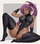  bleach erect_nipples shihouin_yoruichi tagme thighhighs tony_guisado 