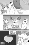  2021 anthro big_ears bladder bladder_gauge blush bodily_fluids braixen breath building canid canine clenched_fists comic cute_expression cute_eyes cute_face dialogue eyes_closed female fluffy fox fur genital_fluids happy hi_res house japanese_text long_ears mammal ne_i_ro nintendo omorashi open_mouth open_smile organs paws pok&eacute;mon pok&eacute;mon_(species) relaxing smile solo story text text_box thirsty urine urine_meter video_games watersports 