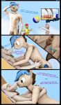  3d_(artwork) absurd_res anthro apple_bloom_(mlp) balls better_version_at_source big_breasts blush boss_monster bovid breasts caprine casual_nudity comic digital_media_(artwork) duo english_text equid equine erection exhibitionism female female_penetrated friendship_is_magic fur genitals goat hair hasbro hi_res horn horse male male/female male_penetrating male_penetrating_female mammal mature_female my_little_pony nipples nude nude_beach penetration penis pony public public_nudity pussy sebaxn sex social_nudity sweetie_belle_(mlp) text toriel undertale unicorn vaginal vaginal_penetration video_games white_body white_fur wolfster_dan_(oc) 