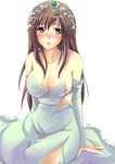  brown_hair crown dress final_fantasy final_fantasy_ix flieger garnet_til_alexandros_xvii gown hat long_hair princess solo torn_clothes 