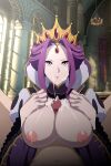  breasts crown cum mirelia_q_melromarc tate_no_yuusha_no_nariagari 