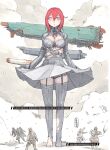  aposimz dress pantsu skirt_lift thighhighs torn_clothes tsutomu_nihei 