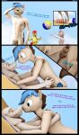 3d_(artwork) absurd_res accidental_penetration anthro apple_bloom_(mlp) balls big_breasts blush boss_monster bovid breasts caprine casual_nudity comic digital_media_(artwork) duo english_text equid equine erection exhibitionism female female_penetrated friendship_is_magic fur genitals goat hair hasbro hi_res horn horse male male/female male_penetrating male_penetrating_female mammal mature_female my_little_pony nipples nude nude_beach penetration penis pony public public_nudity pussy sebaxn sex social_nudity sweetie_belle_(mlp) text toriel undertale unicorn vaginal vaginal_penetration video_games white_body white_fur wolfster_dan_(oc) 
