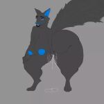  1:1 anthro big_breasts big_butt black_body black_fur blue_body blue_fur blue_nipples bodily_fluids breasts butt canid canine chiropteran colored_nails dusk_fonce ejaculation female fluffy fluffy_tail fox fur genital_fluids heterochromia huge_butt huge_thighs hybrid hyper hyper_butt hyper_thighs inverted_nipples larroqe lips mammal masturbation mature_anthro mature_female nails nipples puffy_nipples purple_nails pussy_ejaculation pussy_juice slightly_chubby solo solo_focus thick_bottom_lip thick_thighs 