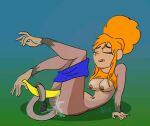  2d_animation animal_humanoid animated breasts digital_media_(artwork) erch_toons female haplorhine humanoid mammal mammal_humanoid monkey_humanoid nipples primate primate_humanoid solo ych_(character) 